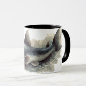 Watercolor Series: Catfish Tasse (VorderseiteRechts)