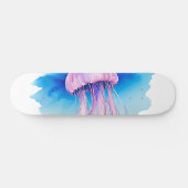 Watercolor Series: Jellyfish 2 Skateboard (Horizontal)