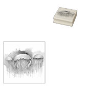 Watercolor Series: Jellyfish Gummistempel (Stempel)