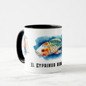 Watercolor Series: Koi Fish Tasse (Vorderseite Links)