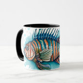 Watercolor Series: Lionfish Tasse (Vorderseite Links)