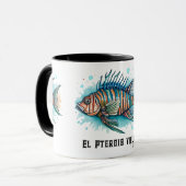 Watercolor Series: Lionfish Tasse (Vorderseite Links)