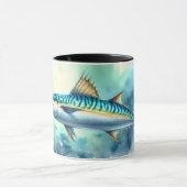 Watercolor Series: Mackerel Tasse (Zentrum)