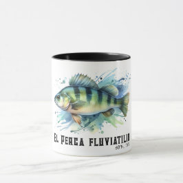 Watercolor Series: Perch Tasse