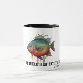 Watercolor Series: Piranha Tasse