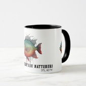Watercolor Series: Piranha Tasse (VorderseiteRechts)