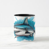 Watercolor Series: Shark Tasse (Zentrum)