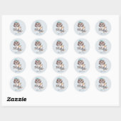 Watercolor Shih Tzu Sticker (Blatt)