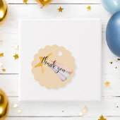 Watercolor Shooting Star & Rainbow Schwanz Vielen Geschenkanhänger