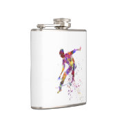 watercolor skater flachmann (Rechts)