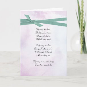 watercolor sky Be my bridemaid card Einladung