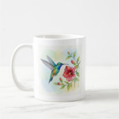 Watercolor Small Hummingbird Kaffeetasse (Links)