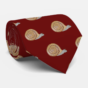 Watercolor Snail Krawatte