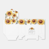 Watercolor Sonnenblume Kinderdusche Danke Geschenkschachtel (Ungefaltet)