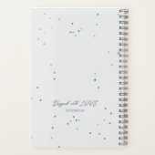Watercolor Space Kleines Notebook Notizblock (Rückseite)
