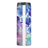 Watercolor space thermal tumbler thermosbecher (Rückseite)