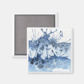 Watercolor Splash Magnet (Vorderseite/Rückseite)