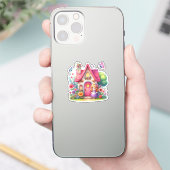 Watercolor Spring Baby Fairy Aufkleber (Telefon)
