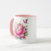 Watercolor Spring Baby Fairy Tasse (Vorderseite Links)