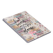 Watercolor Spring Bookish Notizblock (Rechte Seite)