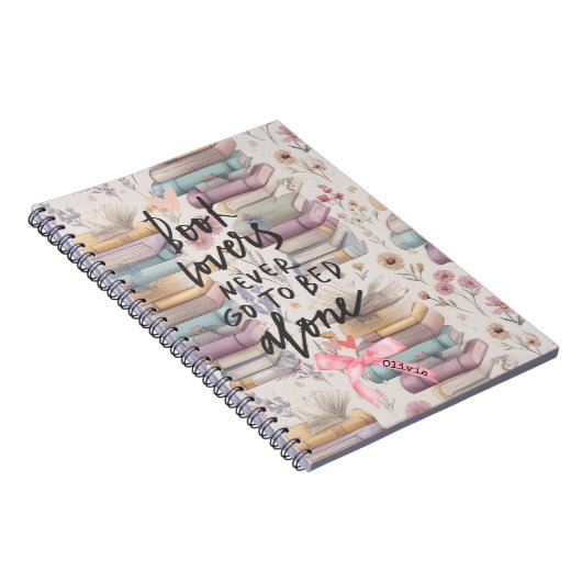 Watercolor Spring Bookish Notizblock (Rechte Seite)