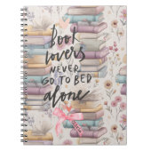 Watercolor Spring Bookish Notizblock (Vorderseite)