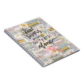 Watercolor Spring Bookish Notizblock (Rechte Seite)