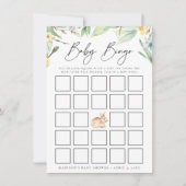 Watercolor Spring Bunny Baby Showkarte (Vorderseite)