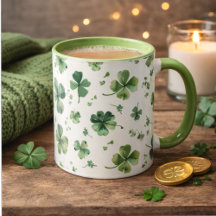 Watercolor St. Patrick's Day Pattern Giant