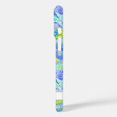 Watercolor Starfish Monogrammed Case-Mate iPhone Hülle (Rückseite / Links)