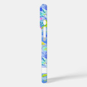 Watercolor Starfish Monogrammed  Case-Mate iPhone Hülle (Rückseite / Links)