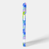 Watercolor Starfish Monogrammed Case-Mate iPhone Hülle (Rückseite / Rechts)