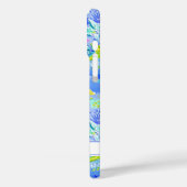 Watercolor Starfish Monogrammed Case-Mate iPhone Hülle (Rückseite / Links)