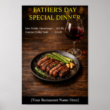 Watercolor-Steak-Dinner-Vatertag-Restaurant