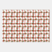 Watercolor Strawberries Geschenkpapier Set (Vorderseite 3)