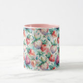 Watercolor Strawberry Tasse (Zentrum)
