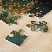 Watercolor Summer Mountain Puzzle (Seite)