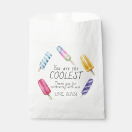 Watercolor Summer Popsione Geburtstag vielen Dank Geschenktütchen