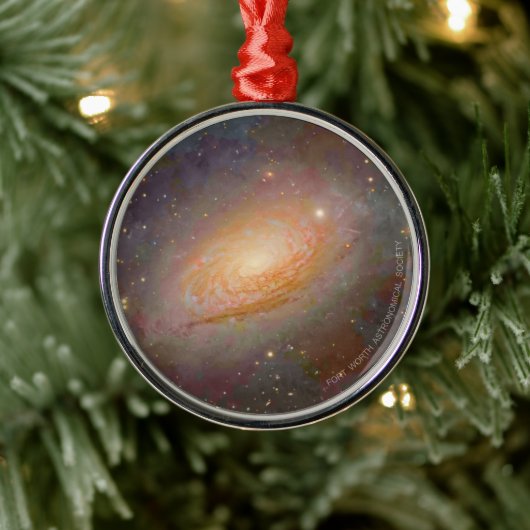Watercolor Sunflower Galaxy Holiday Ornament (Baum)
