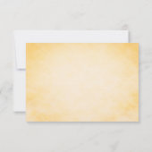 Watercolor Sunflower Rustic Style Dankeskarte (Rückseite)