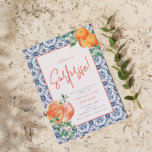 Watercolor Surprise Any Year Spritz  Birthday Einladung<br><div class="desc">This fun girly birthday invitation has a Italian Aperol Spritz theme with citrus accents. The front illustration is a watercolor Aperol spritz with orange and herb toppings. It is fun and whimsical,  perfect for elegant cocktail parties and luncheons.</div>