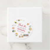 Watercolor Sushi und Sashimi Birthday Vielen Dank Geschenkanhänger (Beispiel)