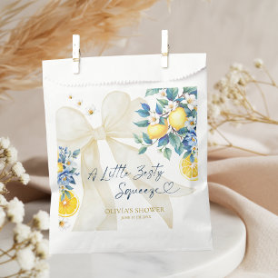 Watercolor Sweetie Amalfi Zitrus Bogen Baby-Party Geschenktütchen