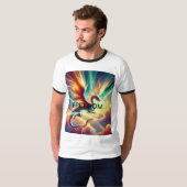 Watercolor-T - Shirt-Design für Whimsikdrachen T-Shirt (Vorne ganz)