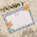 Watercolor That's Amore Spritz Bridal Shower Dankeskarte<br><div class="desc">This fun summer bridal shower collection has a Italian Aperol Spritz theme with citrus accents. The front illustration is a watercolor Aperol spritz with hibiscus and herb toppings. t is fun and whimsical,  perfect for summer cocktail bridal showers.</div>