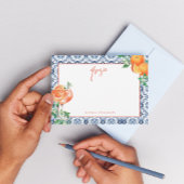 Watercolor That's Amore Spritz Bridal Shower Dankeskarte