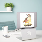 Watercolor - The Restaurant Aufkleber (Laptop auf Schreibtisch)