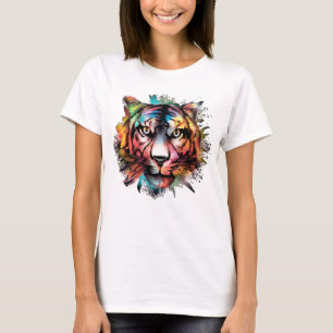 Watercolor Tiger T-Shirt