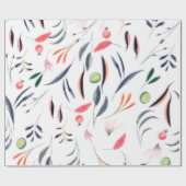 Watercolor-Tischdecken Geschenkpapier (Flach)