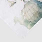 Watercolor Travel Map Seidenpapier (Detail)